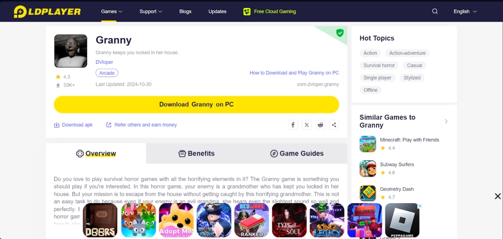 How to Download and Play Granny on PC - Beginners Guide