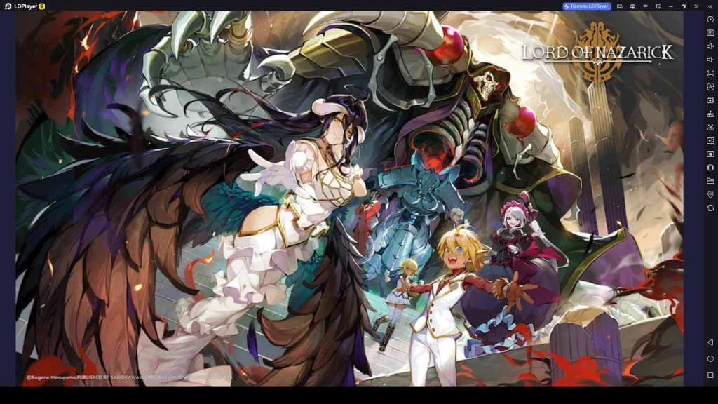 Lord of Nazarick Reroll Guide with LDPlayer
