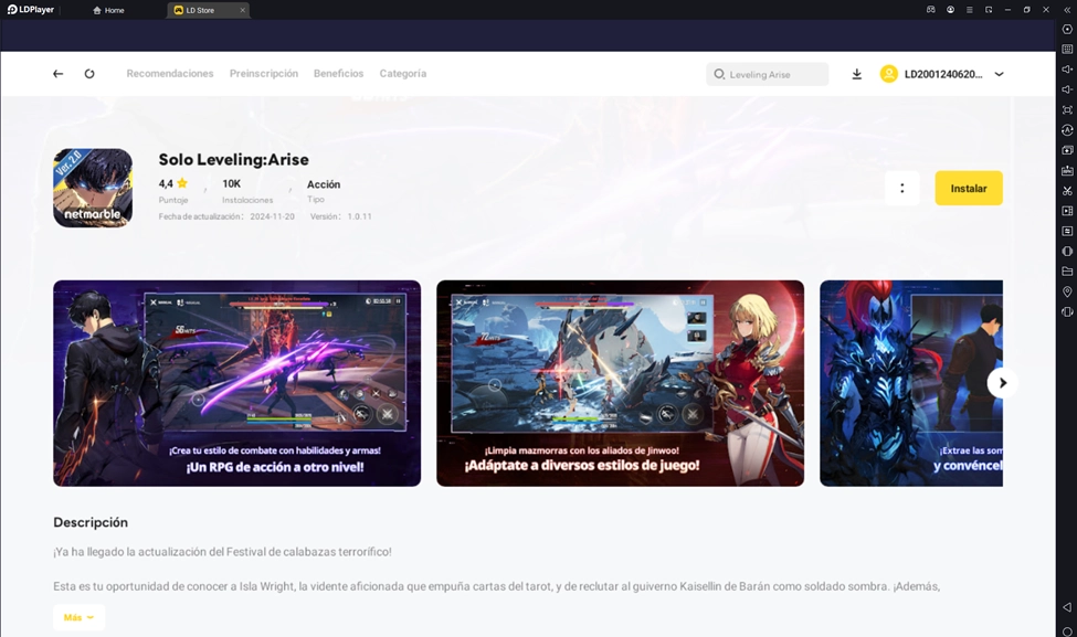 Solo Leveling:Arise — Nuevos códigos de canje y actualización de recompensas