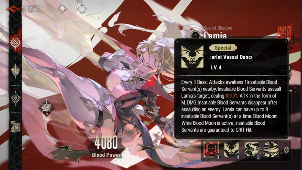 Special: Scarlet Vassal Dance