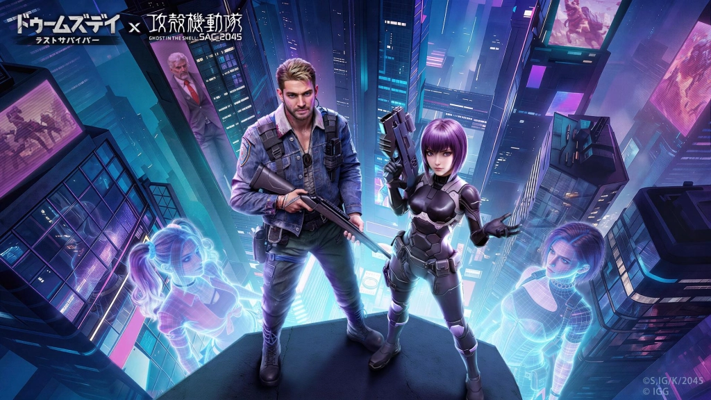 DLS x Ghost in the Shell: SAC_2045 Collab – Shell: Cyber Pursuit Launches