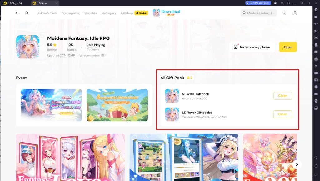How to Download and Play Maidens Fantasy: Idle RPG on PC - Beginners Guide