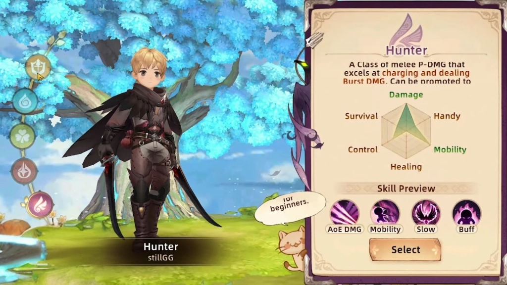 Choose Your Class for the Journey