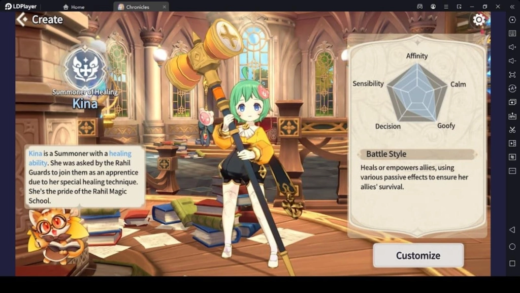 Summoners War: Chronicles Summoner - Kina Summoners War: Chronicles Summoner - Kina