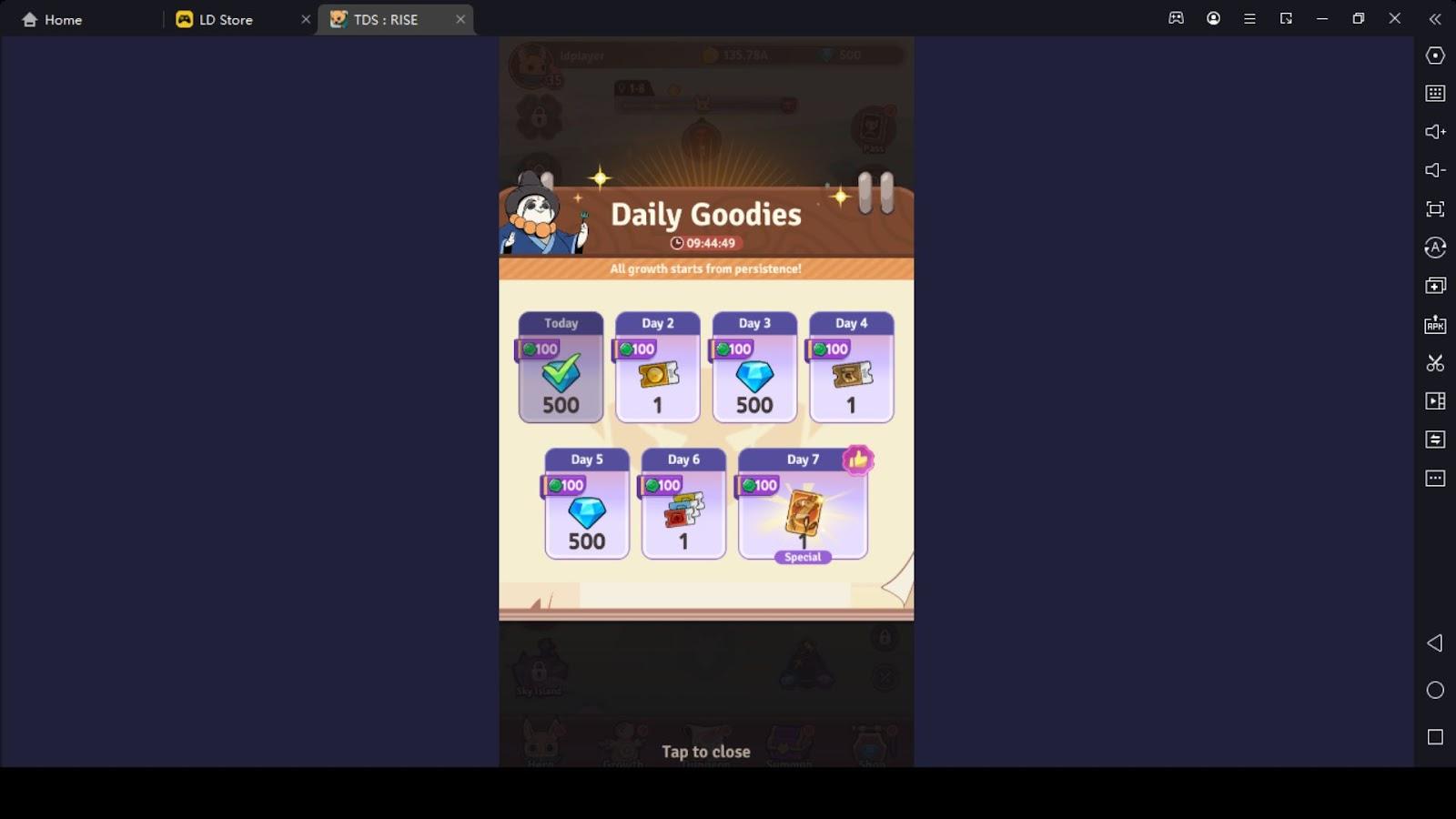 Claim Daily Goodies