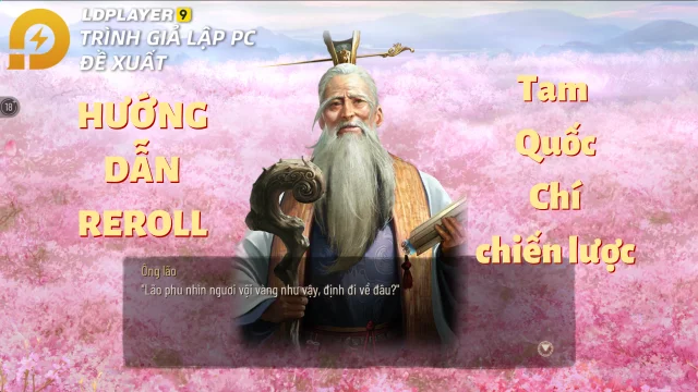 『HƯỚNG DẪN』Reroll TAM QUỐC CHÍ - CHIẾN LƯỢC nhiều tài khoản trên LDplayer