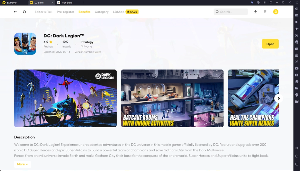 Play DC: Dark Legion on PC 3