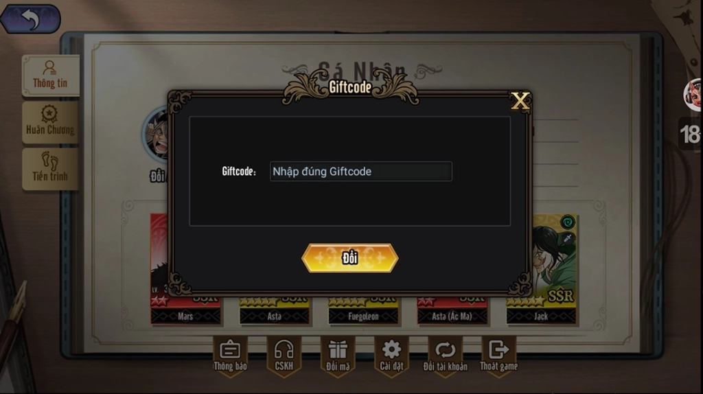Full bộ code Pháp Sư Hắc Ám - Hướng dẫn cách nhập chi tiết