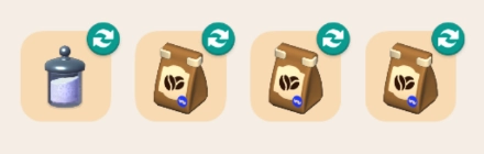 Iced-Cup Coffee Ingredients