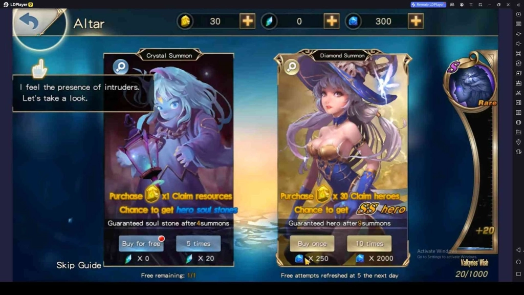 Crystal Summon and Diamond Crystal Summon and Diamond