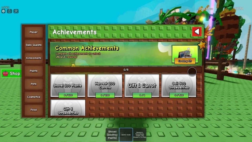 How to Unlock Cooking in Roblox Grow a Garden