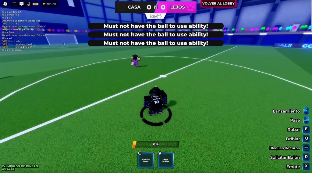 Roblox Blue Lock Rivals — Actualización y nuevos giftcodes