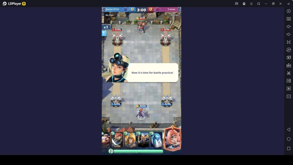 Take Part in Practice Mode Battles Take Part in Practice Mode Battles