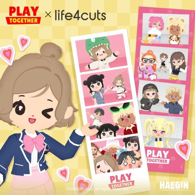 "Play Together" life4cuts Content Update!