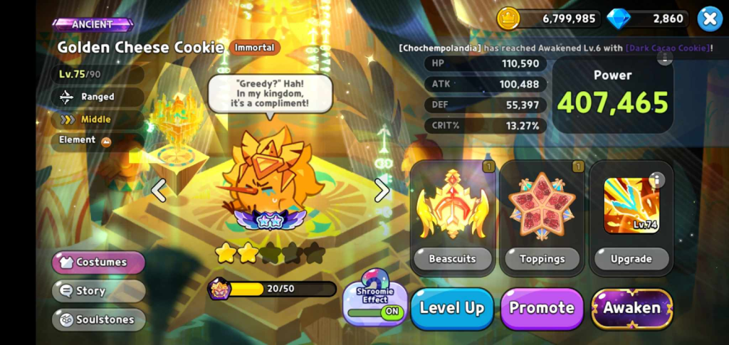 Cookie Run Kingdom Shroomie Shenanigans Update 9
