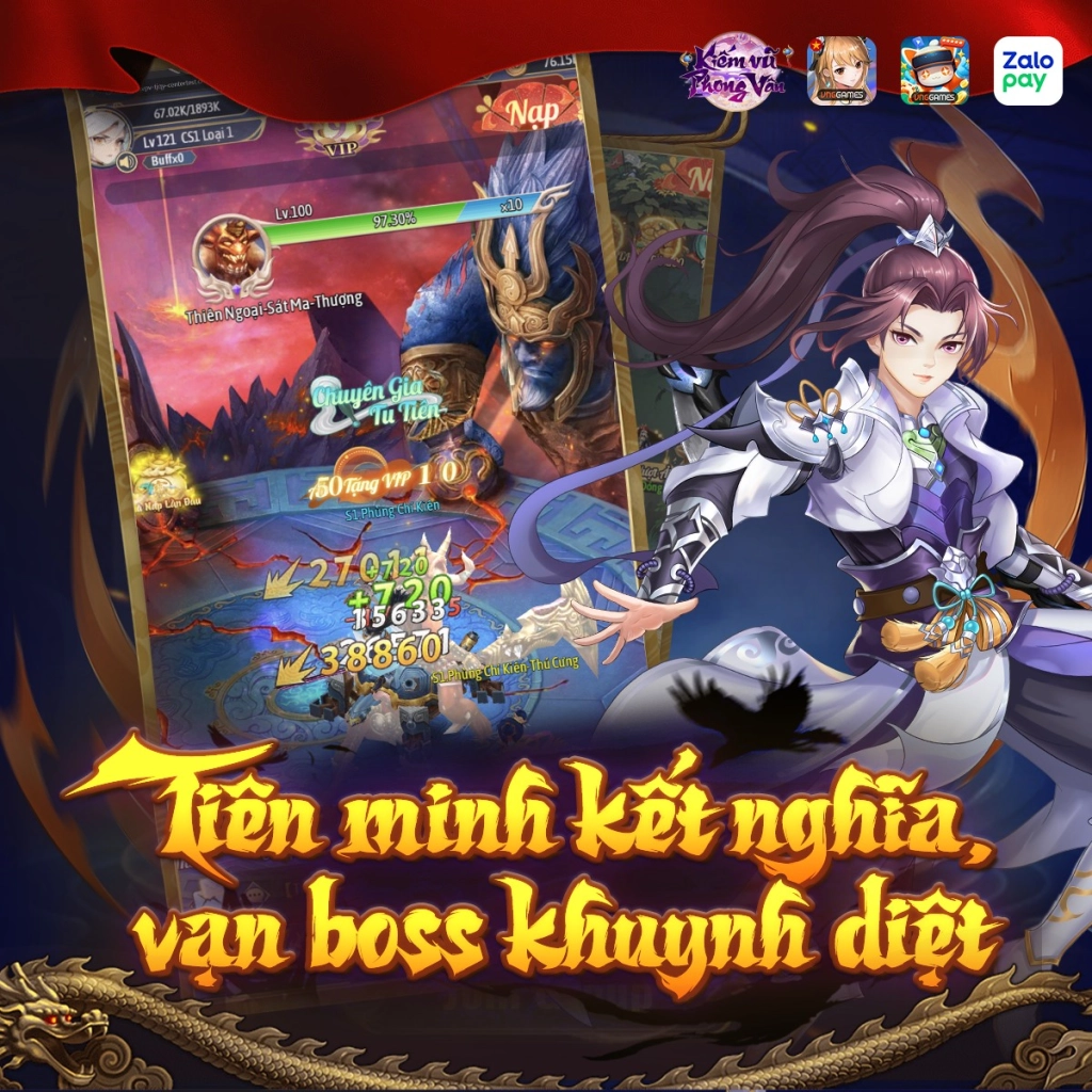 Full bộ code Kiếm Vũ Phong Vân mới nhất - Hướng dẫn cách nhập chi tiết