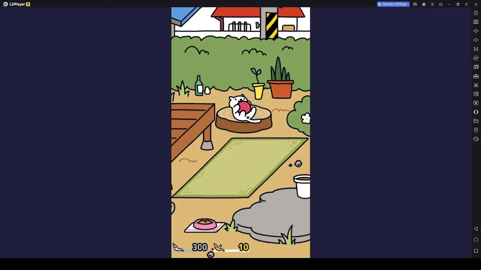 Visit Other Yards in Neko Atsume 2: Kitty Collector