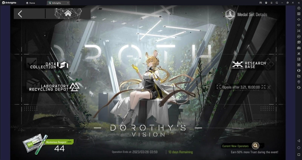 Arknights Dorothy’s Vision- How to Get The Most Rewards