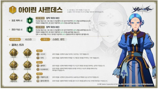 [공략] 창세기전 모바일 리세마라 공략, 아수라 프로젝트 티어 등급표