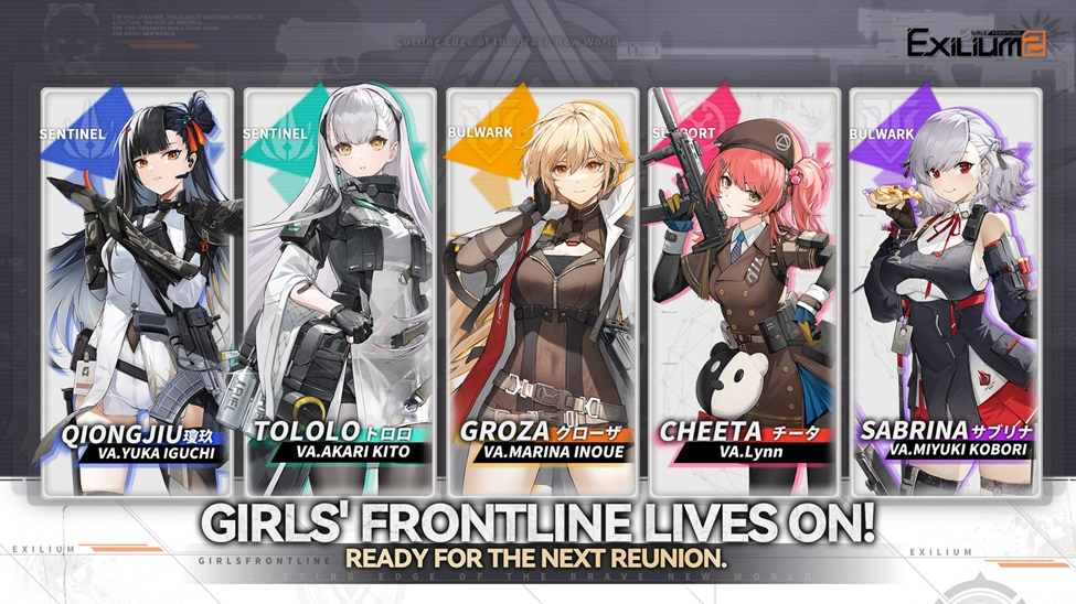 Girls' Frontline 2 Exilium — Lanzamiento global y contenido previo