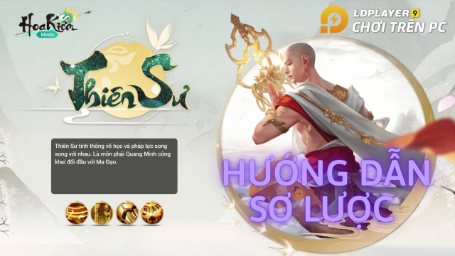 『HƯỚNG DẪN』Hướng dẫn nâng cấp, tăng điểm môn phái Thiên Sư trong Hoa Kiếm Mobile