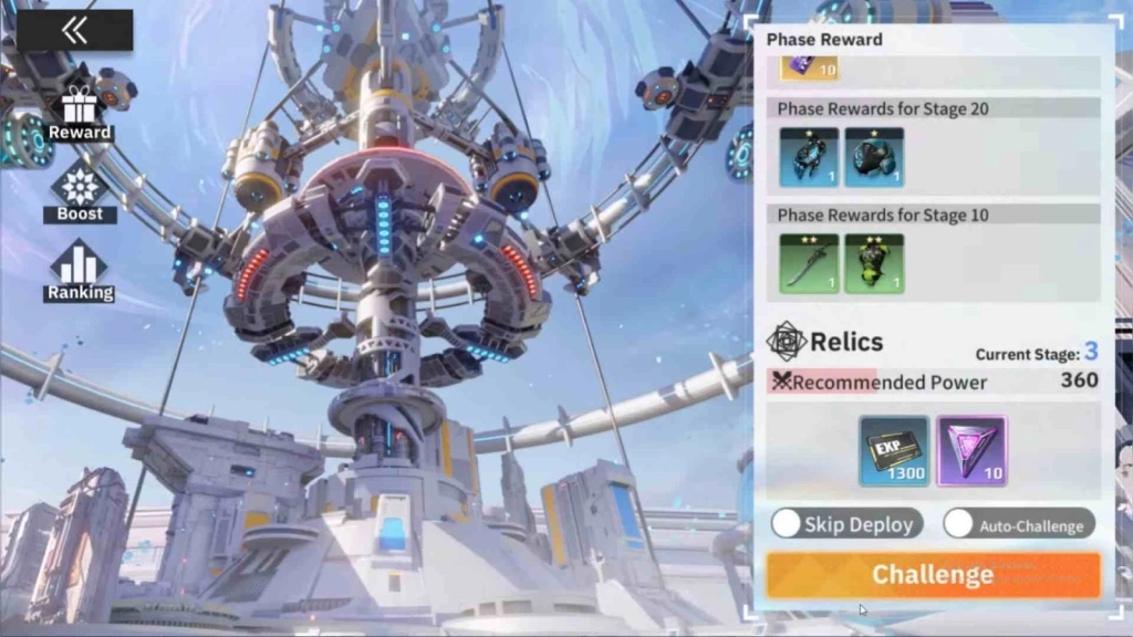 Challenge Modes