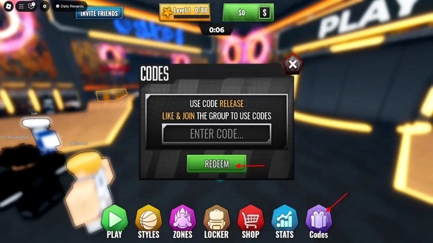 Roblox Basketball Zero Codes 2026 อัปเดตเรื่อยๆ