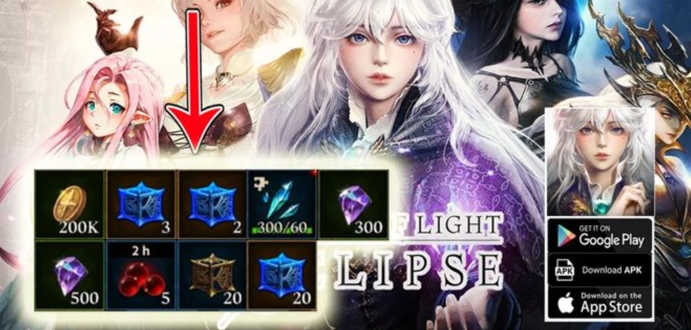 Gift Codes de Fantasy of Light