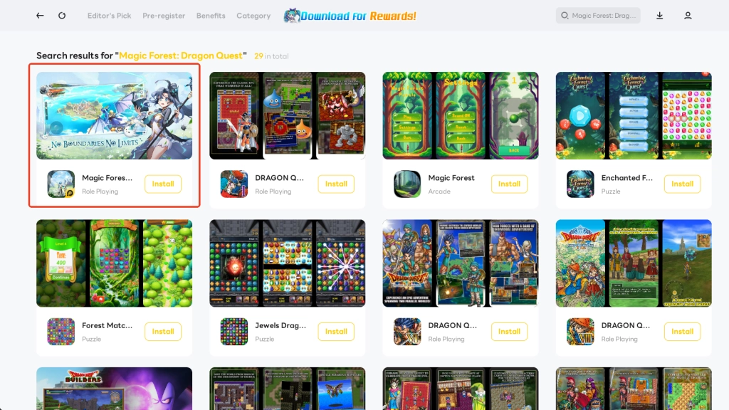 How to Download and Play Magic Forest: Dragon Quest on PC -Beginners Guide