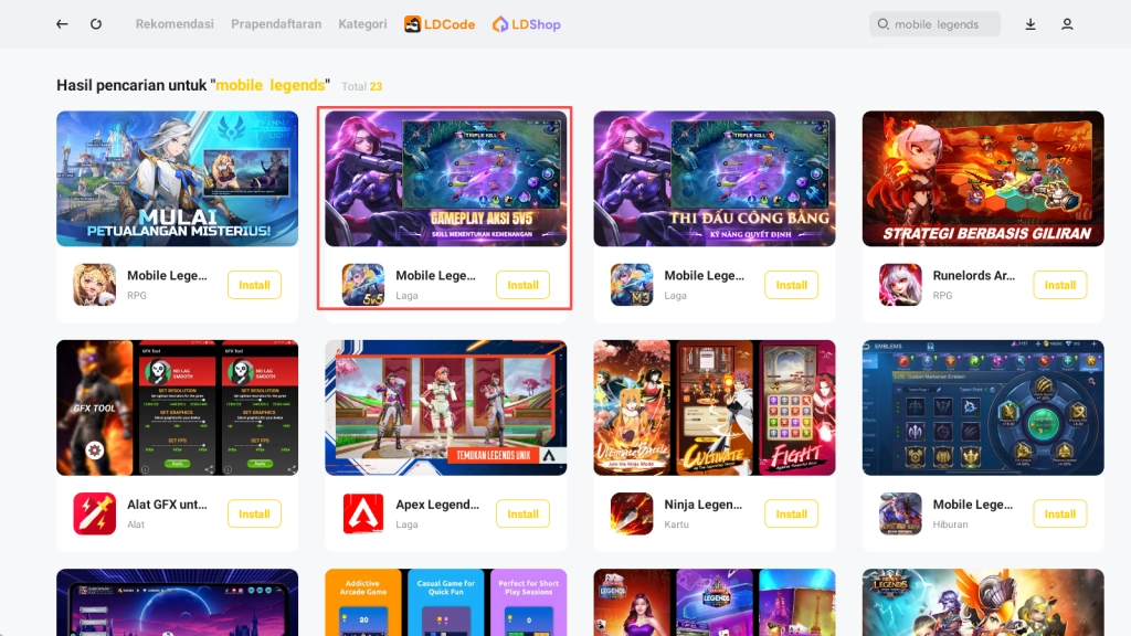 Caranya Mencari Game yang Anda Ingin Unduh