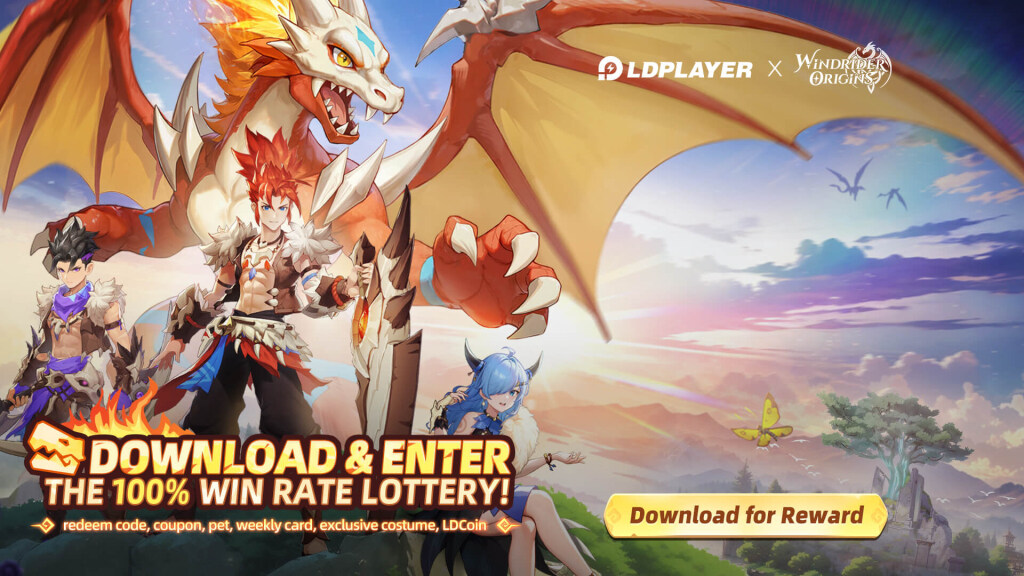 Windrider Origins LDGame Exclusive Launch Events