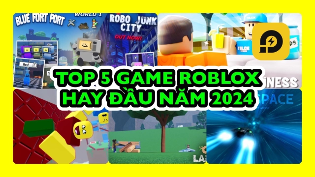 Top 5 Game Roblox Hay Nhất Đầu Năm 2024