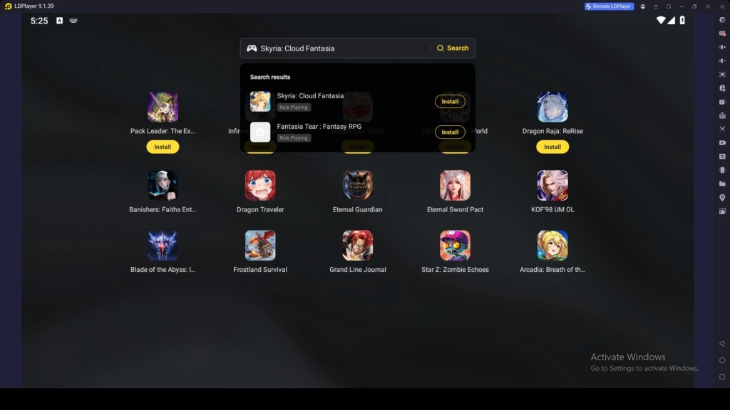 Find and Download Skyria: Cloud Fantasia