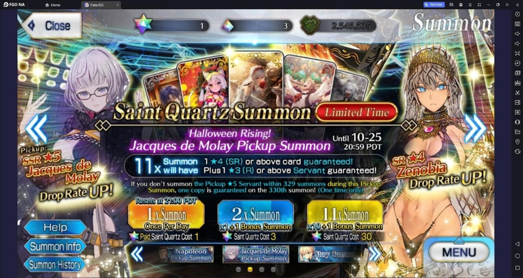 Fate/Grand Order Halloween Rising 2023 Event Guide