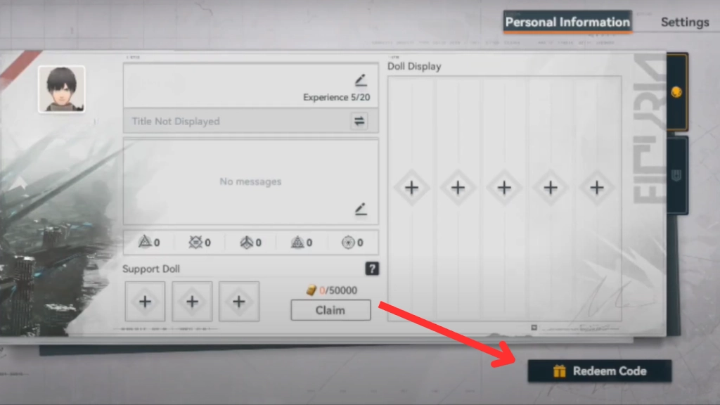 Redeeming Process for GIRLS' FRONTLINE 2: EXILIUM Codes