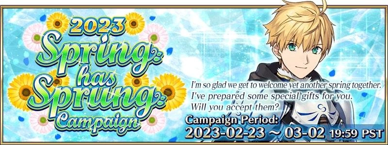 Fate/Grand Order Spring Has Sprung Campaign Guide