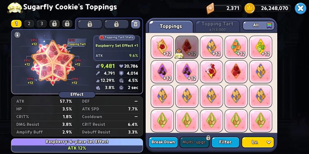 Best Cookie Run Kingdom Sugarfly Cookie Toppings 