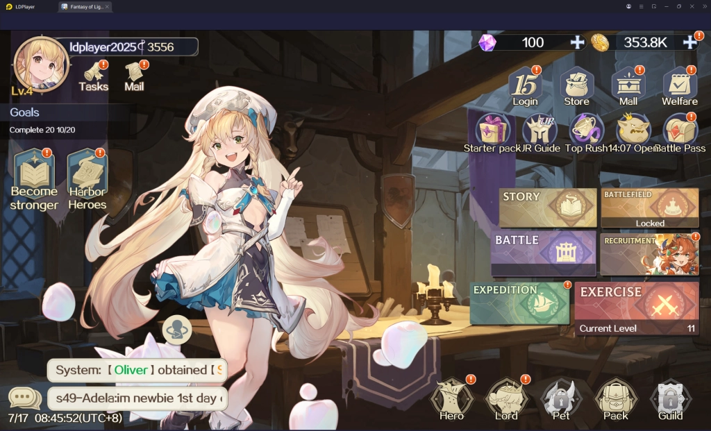 Fantasy of Light Emulador