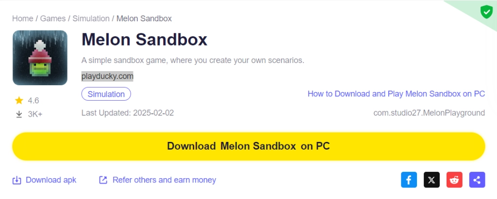 How to Download and Play Melon Sandbox on PC - Beginners Guide
