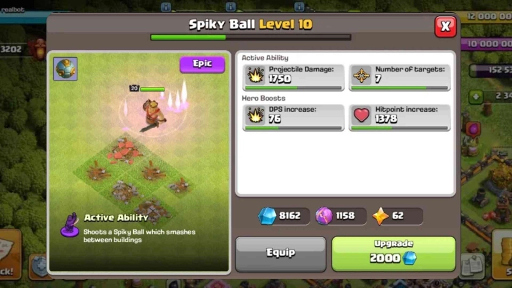 Spiky Ball (Epic, Active)