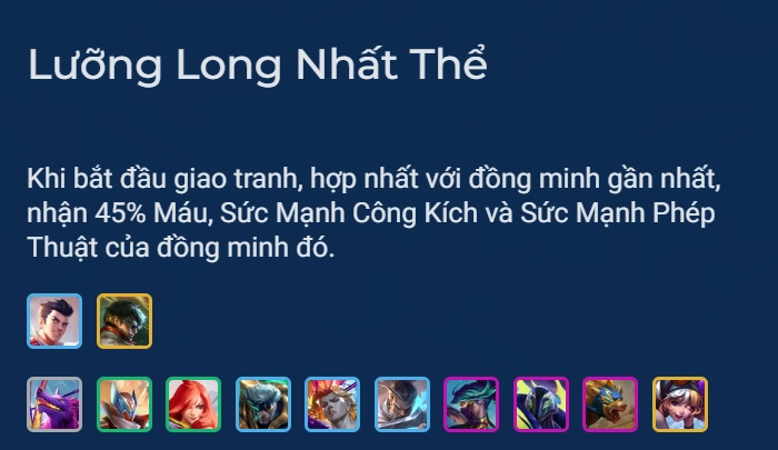 Đấu Trường Chân Lý: Giáo Án Đội Hình Lưỡng Long Nhất Thể ĐTCL Mùa 15