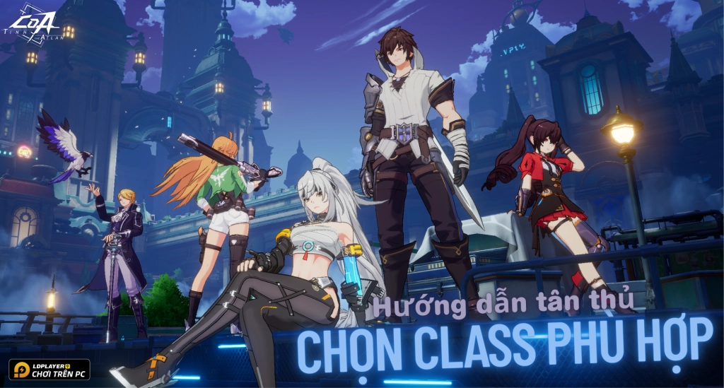 CoA: Tinh Thể Atlan - Hướng dẫn chọn class phù hợp