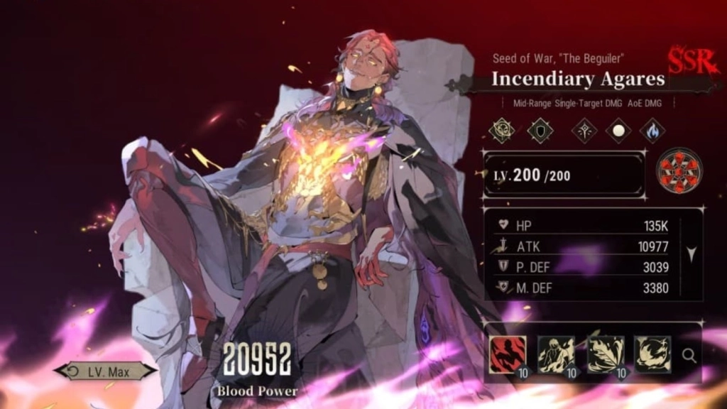 Incendiary Agares
