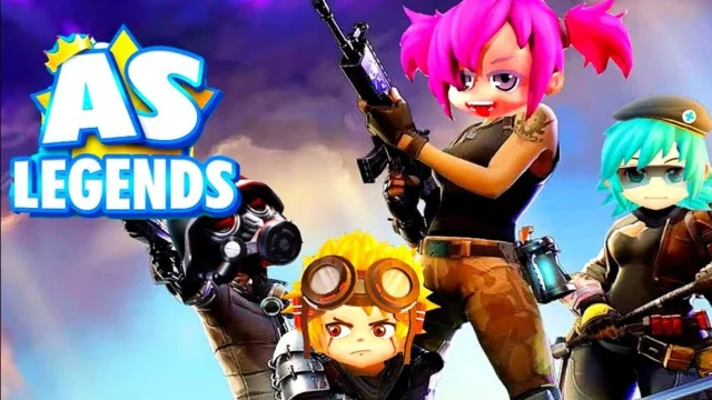 Играть в As Legends: 5v5 Chibi TPS Game на ПК