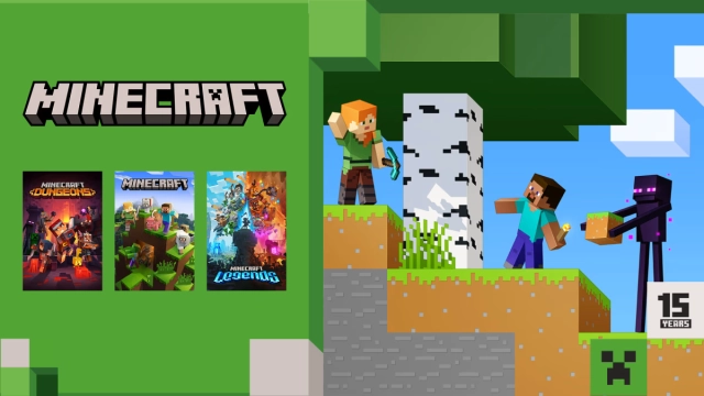 O aniversário de 15 anos de Minecraft chegou! Veja como jogar Minecraft no PC e suas promoções!
