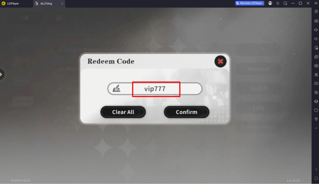 ALLfiring (Global) แจกโค้ด Giftcode อัปเดตเรื่อยๆ ไอเทมเพียบ!! พร้อมวิธีกรอก