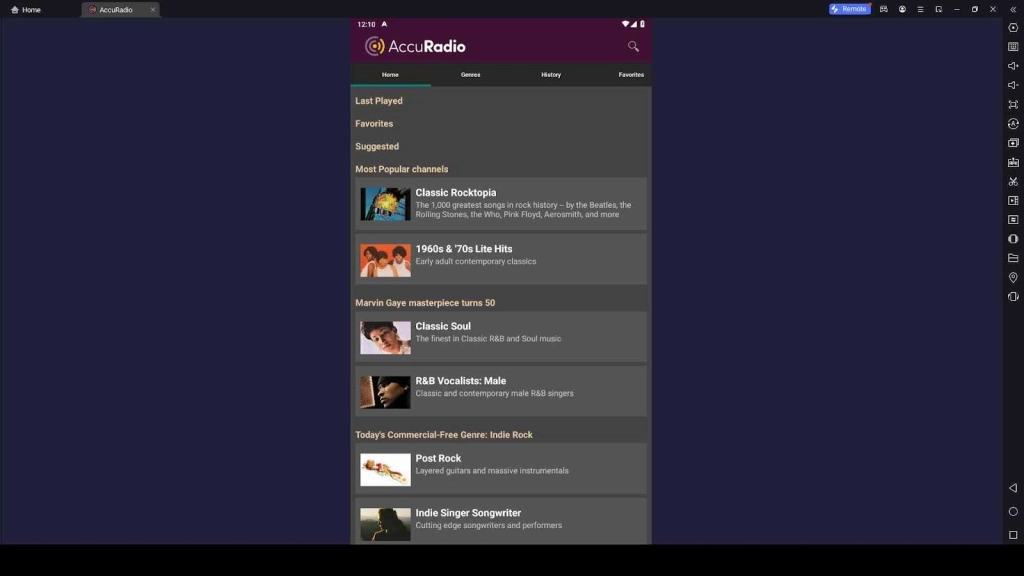 AccuRadio AccuRadio