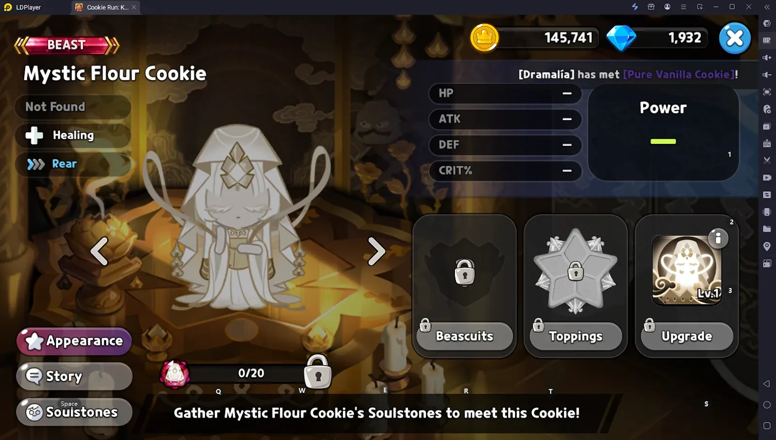 Cookie Run Kingdom Mystic Flour Cookie