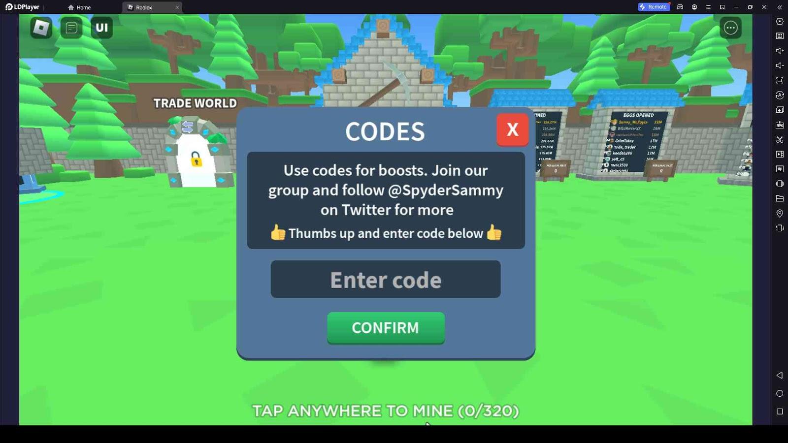 How to Redeem Codes in Mining Clicker Simulator