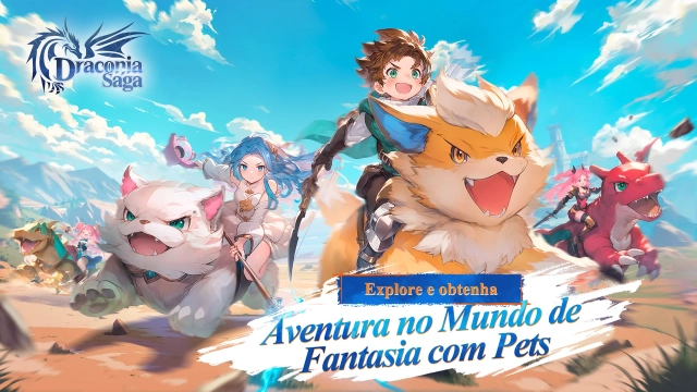 Draconia Saga - Um novo MMORPG onde você coleciona Pets!